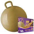 Skippybal gold glitter 50 cm