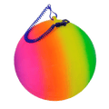 Keychain ball Rainbow