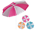Strandparasol hibiscus 180 cm nylon