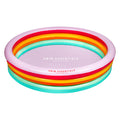 Opblaasbaar zwembad regenboog 150 cm