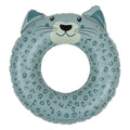 Zwemband animal - green Leopard printed