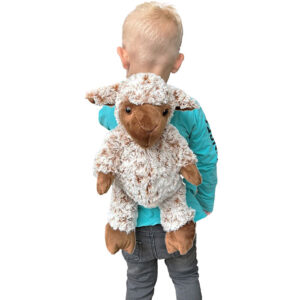 Knuffel schaap rugtas