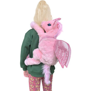 Knuffel unicorn rugtas
