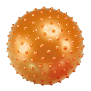 Bal Spiky 12 cm - Oranje