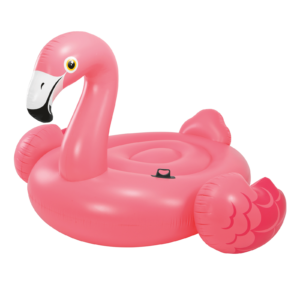 Opblaas flamingo island