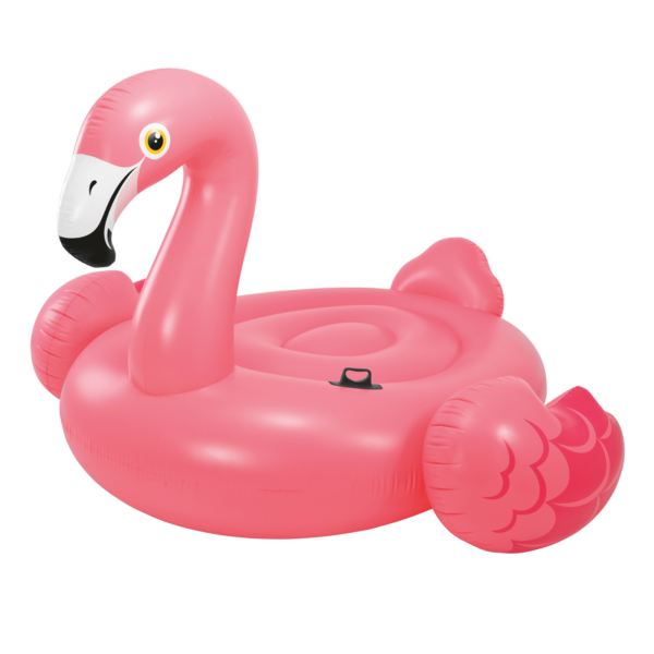 Opblaas flamingo island