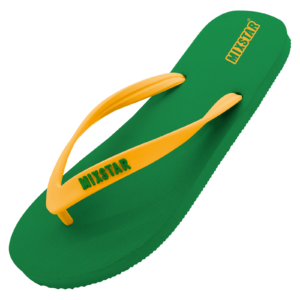 mixtar slipper brasil green men | summertoys.nl