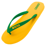 mixstar slipper brasil yellow - men | summertoys.nl