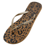 mixstar slipper leopard gold | summertoys.nl