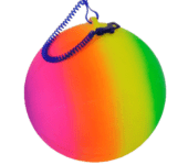 Keychain ball Rainbow