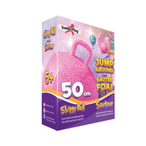 Skippybal pink glitter 50 cm