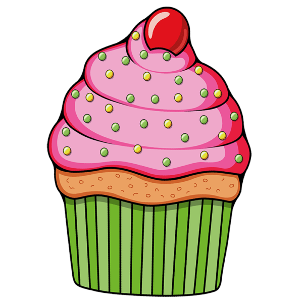 Strandlaken Cupcake