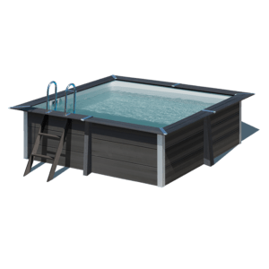 Gre zwembad Avantgarde 326x326x96 cm vierkant (set)