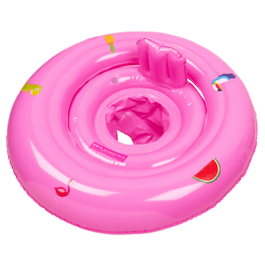 Zwemband baby float roze 0-1 jaar
