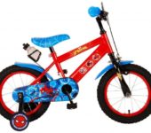 Ultimate Spider-Man Kinderfiets - 14 inch - Rood Blauw