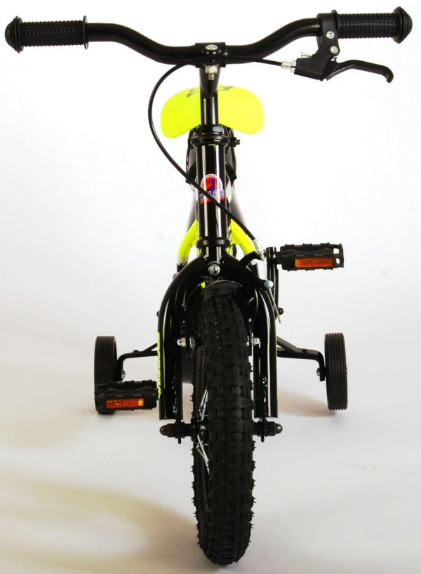 Sportivo Kinderfiets - 12 inch - Neon Geel Zwart