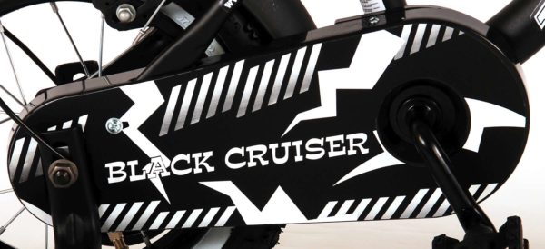 Black Cruiser Kinderfiets - 12 inch - Zwart