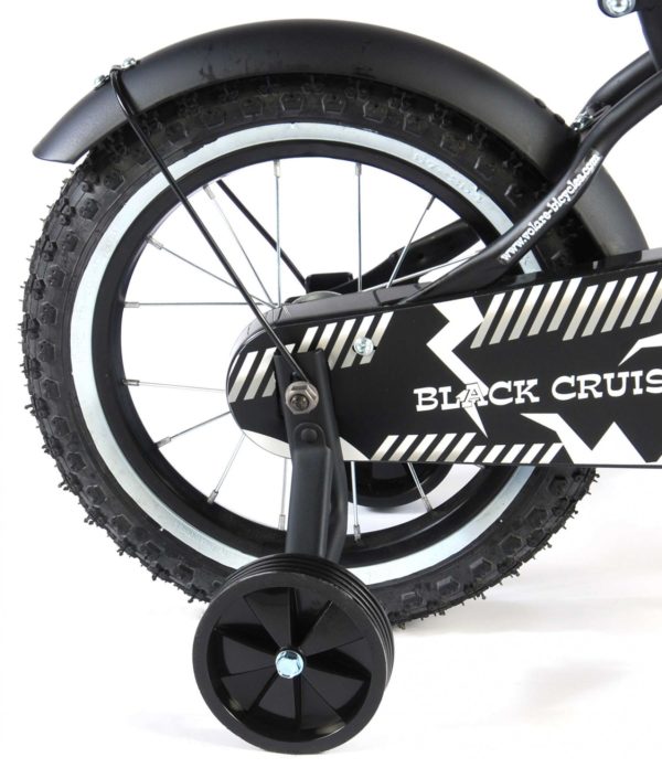 Black Cruiser Kinderfiets - 14 inch - Zwart
