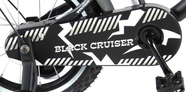 Black Cruiser Kinderfiets - 14 inch - Zwart