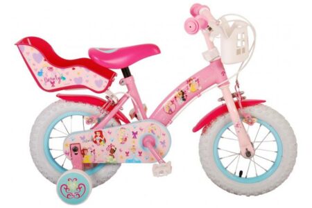 Kinderfiets Princess - Meisjes - Roze - 12 inch