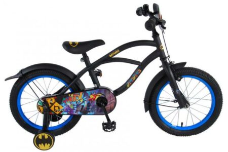 Kinderfiets Batman - Jongens - Zwart - 16 inch