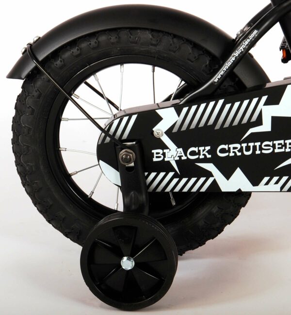 Kinderfiets Black Cruiser - Jongens - Zwart - 12 inch