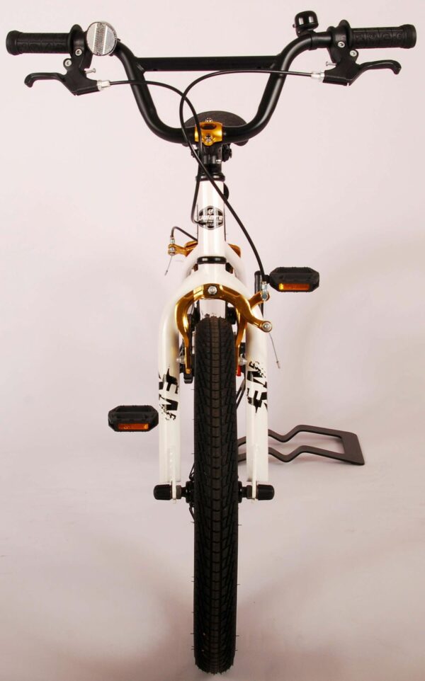 Kinderfiets Cool Rider - Jongens - Wit - 18 inch