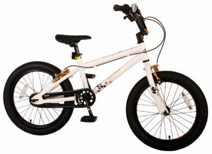 Kinderfiets Cool Rider - Jongens - Wit - 18 inch