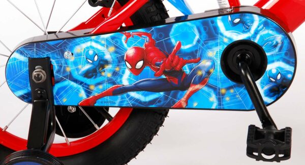 Kinderfiets Spider-Man - Jongens - Rood/Blauw - 14 inch