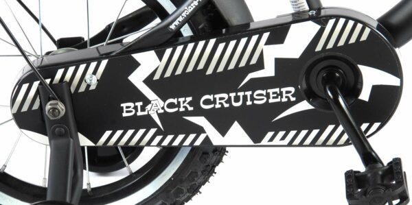 Kinderfiets Black Cruiser - Jongens - Zwart - 14 inch