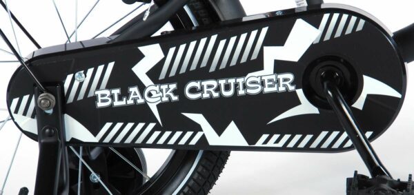 Kinderfiets Black Cruiser - Jongens - Zwart - 16 inch