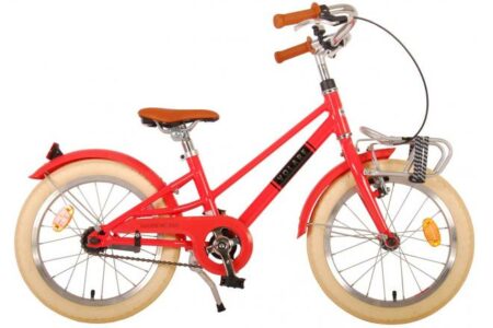 Volare Melody Kinderfiets - Meisjes - 16 inch - Koraal Rood - Prime Collection