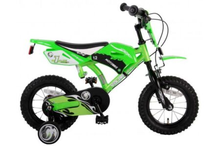 Kinderfiets Motorbike - Jongens - Groen - 12 inch