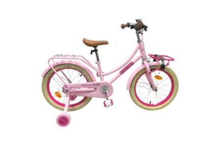 Excellent Kinderfiets - Meisjes - Roze -18 inch