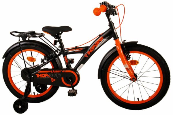 Thombike Kinderfiets - Jongens - Zwart Oranje - 18 inch