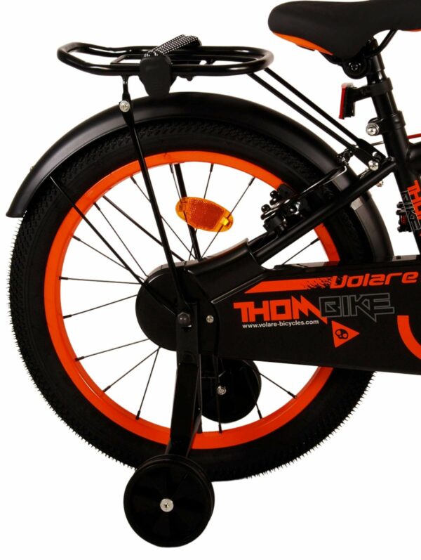 Thombike Kinderfiets - Jongens - Zwart Oranje - 18 inch