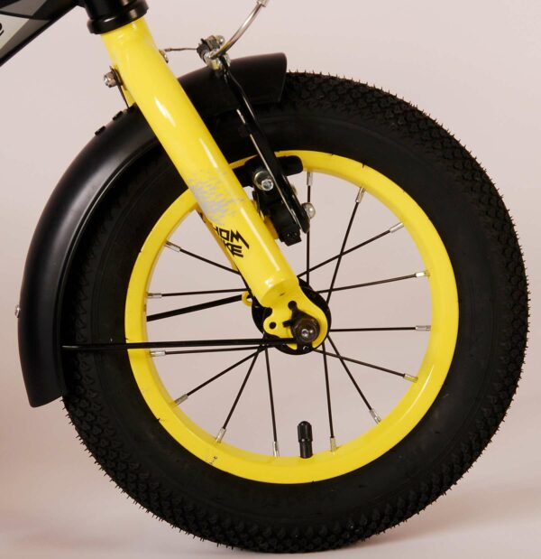 Thombike Kinderfiets - Jongens - Zwart Geel - 12 inch