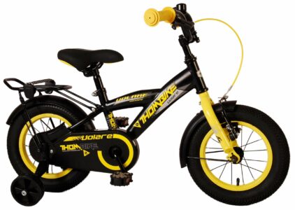 Thombike Kinderfiets - Jongens - Zwart Geel - 12 inch