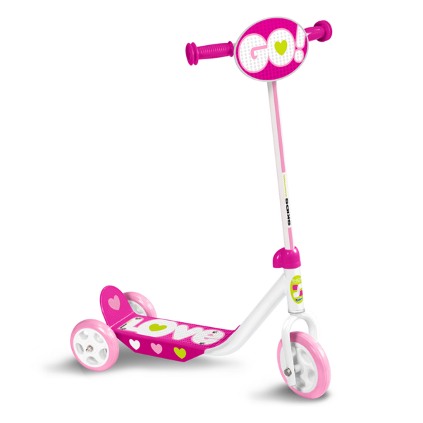 Driewieler Scooter pink