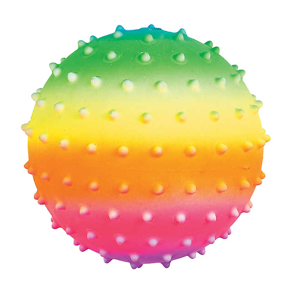 Bal Spiky Rainbow 20 cm