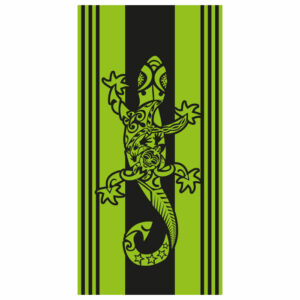 Strandlaken luxe jacquard Gecko Luna