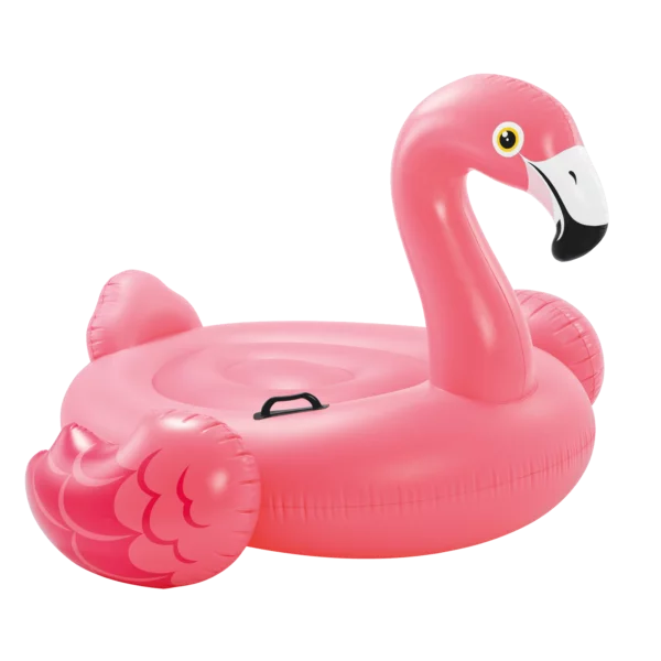 Opblaas flamingo ride - on | summertoys.nl