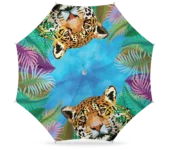 Strandparasol luipaard 180 cm polyester