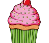Strandlaken Cupcake