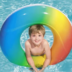 Zwemband rainbow 91 cm