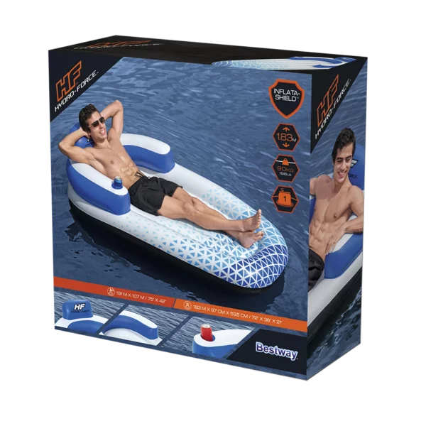 Hydro force loungebed single