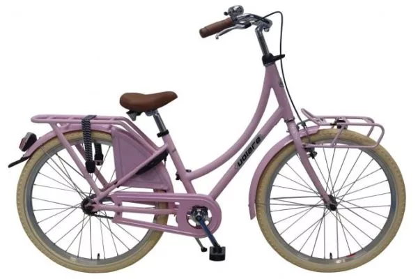 Classic Oma Kinderfiets - 24 inch - Roze