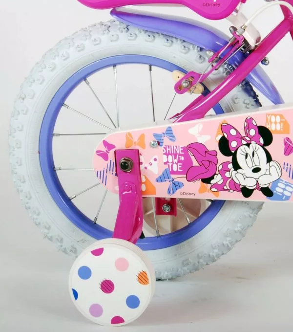 Minnie Cutest Ever! - Kinderfiets - 12 inch - Roze