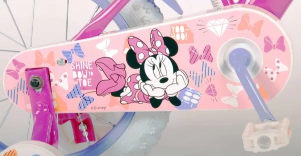 Minnie Cutest Ever! - Kinderfiets - 14 inch - Roze
