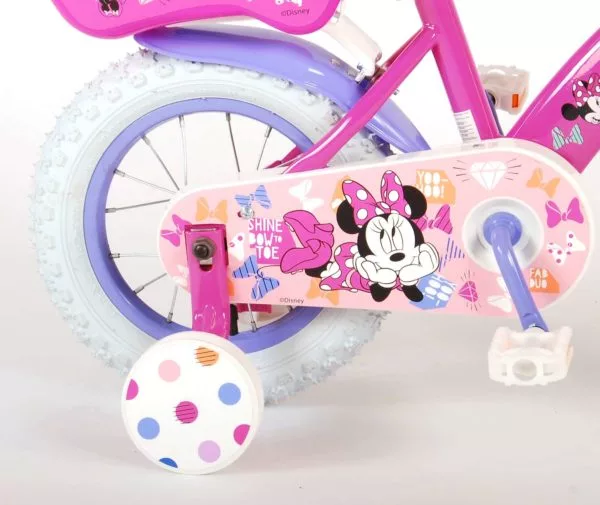 Minnie Cutest Ever! Kinderfiets - 12 inch - Roze